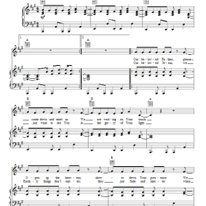 Deluge Band Open Up The Sky Musik Noten - Piano, Vocal & Guitar Chords - 86644-0