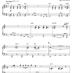 Dizzy Gillespie Two Bass Hit (arr. Brent Edstrom) Musik Noten - Piano Solo - 73191-0