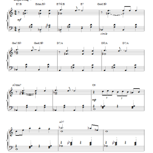 Django Reinhardt Black And White (arr. Brent Edstrom) Musik Noten - Piano Solo - 90135-0