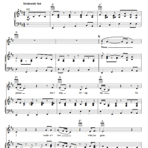 Dolly Parton Please Don't Stop Loving Me Musik Noten - Piano, Vocal & Guitar Chords - 67603-0