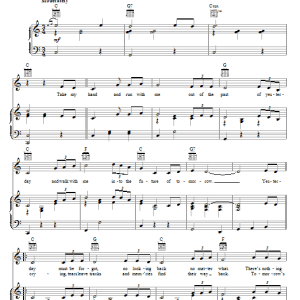 Dolly Parton Tomorrow Is Forever Musik Noten - Piano, Vocal & Guitar Chords - 67601-0