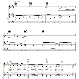 Dolly Parton Touch Your Woman Musik Noten - Piano, Vocal & Guitar Chords - 67600-0