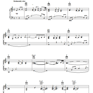 Don Moen I Will Sing Musik Noten - Piano, Vocal & Guitar Chords - 24614-0