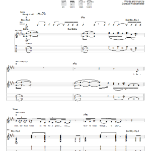 Donavon Frankenreiter So Far Away Musik Noten - Guitar Tab - 58410-0