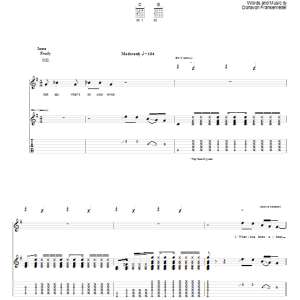 Donavon Frankenreiter What'cha Know About Musik Noten - Guitar Tab - 58399-0