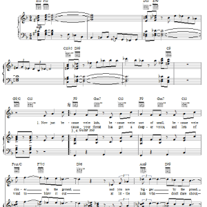 Dr. Seuss Because We're Kids Musik Noten - Piano, Vocal & Guitar Chords - 21718-0