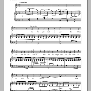 Edward German The English Rose Musik Noten - Piano & Vocal - 90118-0