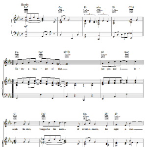 Ella Fitzgerald Under A Blanket Of Blue Musik Noten - Piano, Vocal & Guitar Chords - 53161-0