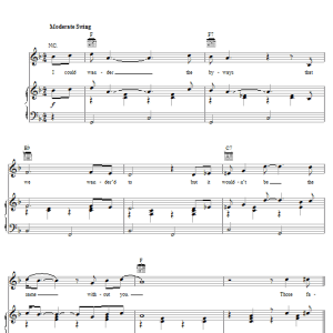 Elvis Presley It Wouldn't Be The Same (Without You) Musik Noten - Piano, Vocal & Guitar Chords - 53536-0