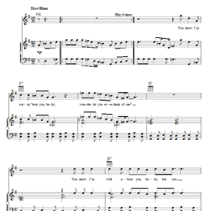 Eric Clapton Can't Hold Out Much Longer Musik Noten - Piano, Vocal & Guitar Chords - 79722-0