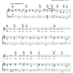 Ernest Tubb Till We Two Are One Musik Noten - Piano, Vocal & Guitar Chords - 29055-0