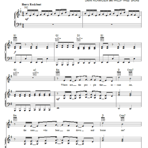 Fireflight Unbreakable Musik Noten - Piano, Vocal & Guitar Chords - 66847-0
