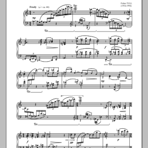 Fisher Tull Two Fabrications (Prelude) Musik Noten - Piano Solo - 89510-0