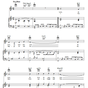 Flatt & Scruggs Careless Love Musik Noten - Piano, Vocal & Guitar Chords - 66889-0