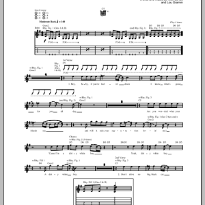 Foreigner Dirty White Boy Musik Noten - Guitar Tab - 88895-0