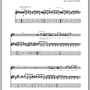 Foreigner Night Life Musik Noten - Guitar Tab - 88898-0