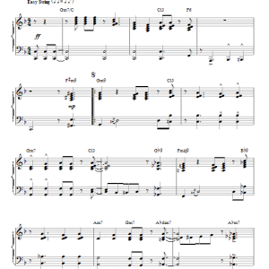 Frank Foster Shiny Stockings Musik Noten - Piano Solo - 152374-0