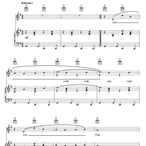 Frankie Valli & The Four Seasons Walk Like A Man Musik Noten - Piano, Vocal & Guitar Chords - 54706-0