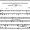 Frederick Delius Five Piano Pieces, II. Waltz Musik Noten - Piano Solo - 89495-0