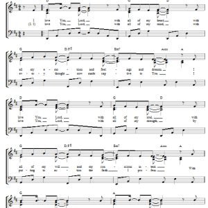Gareth Robinson I Love You Lord Musik Noten - Piano, Vocal & Guitar Chords - 56670-0