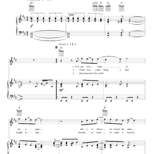 Grateful Dead Far From Me Musik Noten - Piano, Vocal & Guitar Chords - 160438-0