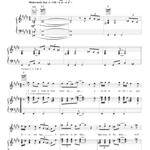 Grateful Dead I Need A Miracle Musik Noten - Piano, Vocal & Guitar Chords - 160460-0