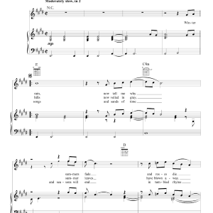 Grateful Dead Weather Report Suite Part 1 Musik Noten - Piano, Vocal & Guitar Chords - 160473-0