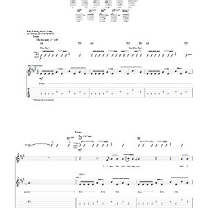 Hawk Nelson Every Little Thing Musik Noten - Guitar Tab - 50780-0
