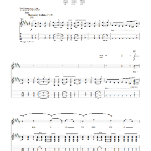 Hawk Nelson First Time Musik Noten - Guitar Tab - 50748-0