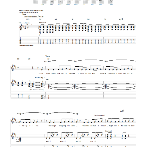 Hawk Nelson Someone Else Before Musik Noten - Guitar Tab - 50774-0