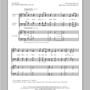 Heather Sorenson Healer Musik Noten - SATB Choir - 94011-0