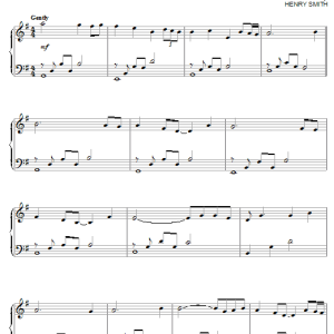 Henry Smith Give Thanks Musik Noten - Piano Solo - 24734-0