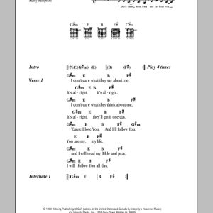 Hillsong United All Day Musik Noten - Guitar Chords/Lyrics - 81865-0
