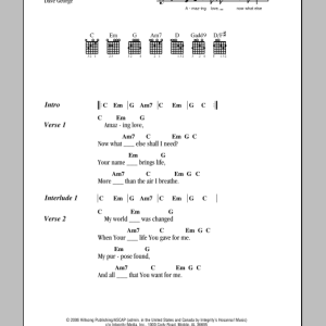 Hillsong United Found Musik Noten - Guitar Chords/Lyrics - 81885-0