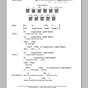 Hillsong United Most High Musik Noten - Guitar Chords/Lyrics - 81870-0