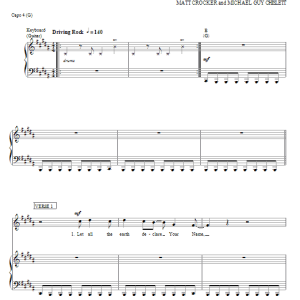 Hillsong United Nova Musik Noten - Piano, Vocal & Guitar Chords - 81090-0