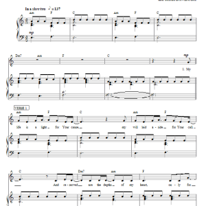 Hillsong United Rhythms Of Grace Musik Noten - Piano, Vocal & Guitar Chords - 81089-0