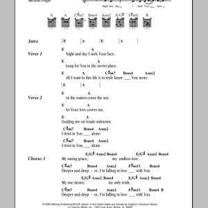Hillsong United Saving Grace Musik Noten - Guitar Chords/Lyrics - 81908-0