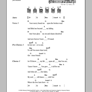 Hillsong United Where The Love Lasts Forever Musik Noten - Guitar Chords/Lyrics - 81899-0
