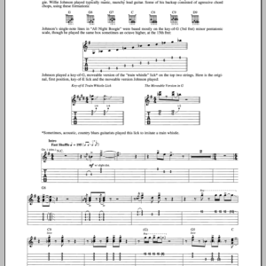 Howlin' Wolf All Night Boogie Musik Noten - Guitar Tab - 156644-0