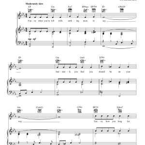 Irving Berlin Nothing More To Say Musik Noten - Piano, Vocal & Guitar Chords - 174736-0