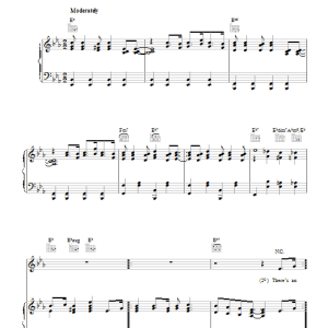Irving Berlin Shaking The Blues Away Musik Noten - Piano, Vocal & Guitar Chords - 174746-0