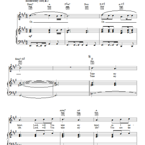 Israel Houghton You Hold My World Musik Noten - Piano, Vocal & Guitar Chords - 94586-0