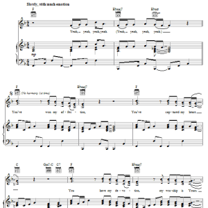 Israel Houghton You've Won My Affection Musik Noten - Piano, Vocal & Guitar Chords - 62323-0