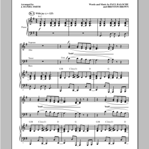 J. Daniel Smith Because Of Your Love Musik Noten - SATB Choir - 98308-0