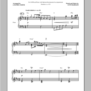 J. Daniel Smith Flow To You Musik Noten - SATB Choir - 98225-0