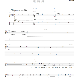 Jack White Blunderbuss Musik Noten - Guitar Tab - 92901-0
