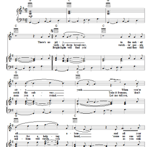 Jackie Wilson No Pity (In The Naked City) Musik Noten - Piano, Vocal & Guitar Chords - 16714-0