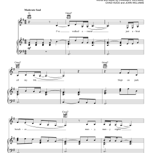 Janelle Monae Isn't This The World Musik Noten - Piano, Vocal & Guitar Chords - 180296-0