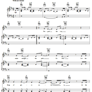 Jared Anderson Prepare The Way Musik Noten - Piano, Vocal & Guitar Chords - 63765-0